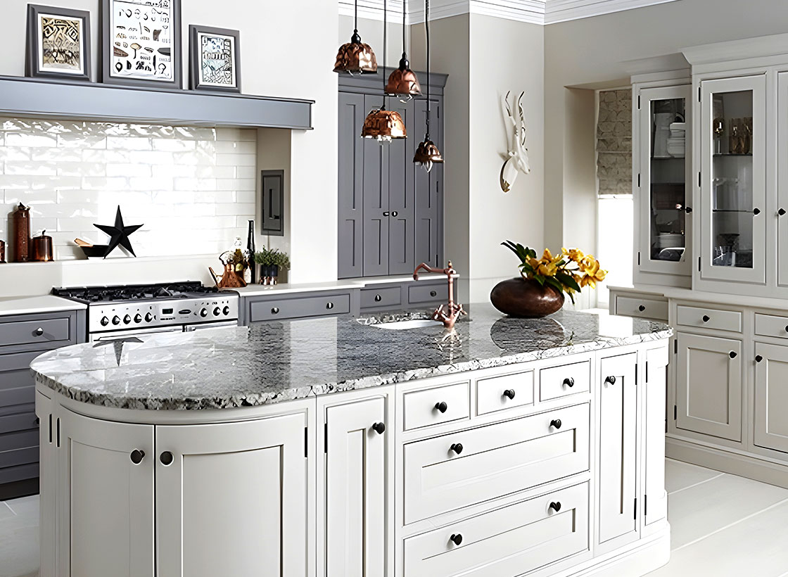 Modern kitchen installation by JRW Kitchens since 1977