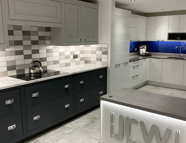 Bespoke fitted kitchen installation in Livingston