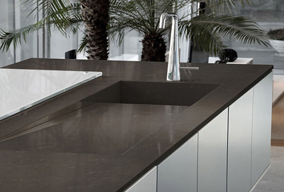 Silestone quartz kitchen worktop surface
